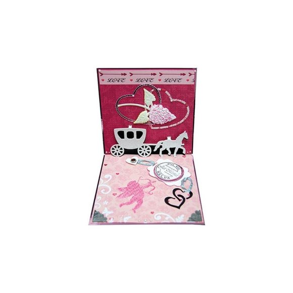 Joy! Crafts Open Up Pop Up Stencil - WEDDING - Picture 5 of 5